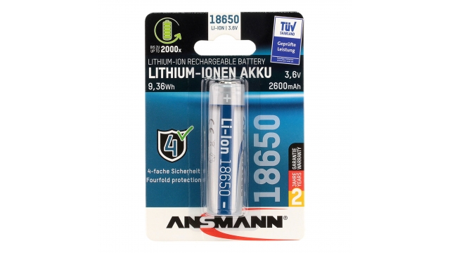 Ansmann Batt 18650 3.7v 2600ma