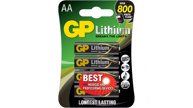 GP Batteries Gp Batterij Primary Lithium Aa A4