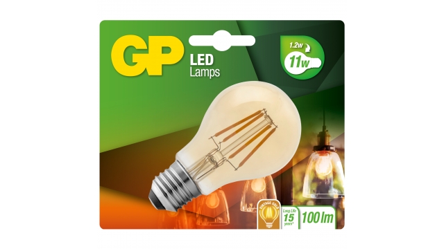 GP Lighting Gp Led Vintage Gld A60 1w E27