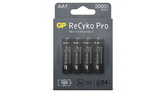 GP Recyko Gp Oplaadbaar Batterij Pro Aa A4 2000mah