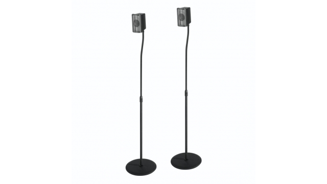 Hama Speaker Standaard 123 cm 2 Stuks Zwart