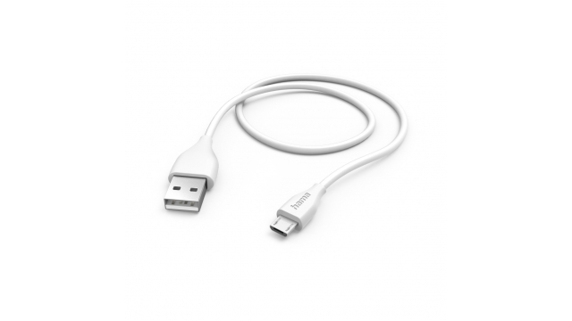 Hama Oplaadkabel USB A - Micro USB 150 cm Wit