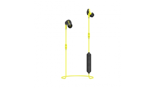 Hama Bluetooth®-koptelefoon Freedom Athletics II In-ear Microf. Zwart/geel