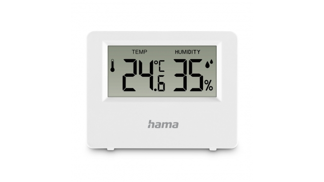 Hama Thermometer + Hygrometer voor Binnen en Buiten Wit