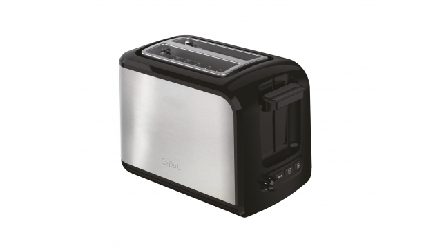 Tefal TT410D Express Broodrooster 16x26x19 cm 850W RVS/Zwart