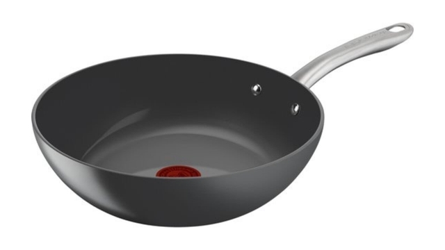 Tefal C43619 Renew+ Wokpan 28cm Zwart